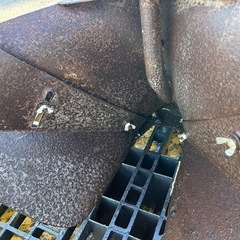 小川農具 畦立器　培土器　小　畝立て　丸軸　耕運機　トラクター用　アタッチメント　作業機　うね立て　中耕 耕うん　田　畑　家庭菜園　培土機　の画像