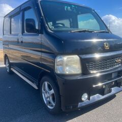 ホンダ　バモス　HM2　H14年式　14万キロ　4WD　モデュー...