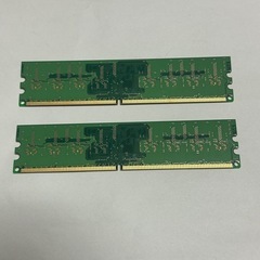 PCメモリー 512MB×2枚の画像