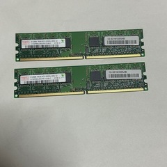 PCメモリー 512MB×2枚