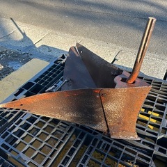 小川農具 畦立器　培土器　大　畝立て　丸軸　耕運機　トラクター用...