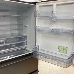【愛品館江戸川店】保証充実 アクア 2021年製 430L 4ドア冷凍冷蔵庫 AQR-V43K(S)の画像