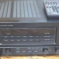 予約中受付一時中止　kenwood avアンプ