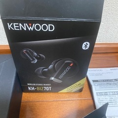 KENWOOD   KH-BIZ70T イヤホン　Bluetooth　未使用品近いの画像