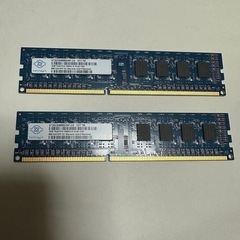 中古メモリー 2GB2枚