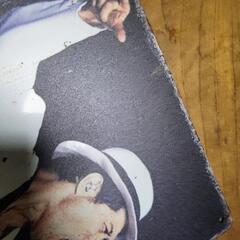 ②永ちゃんブリキ看板の画像