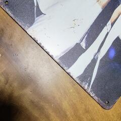 ②永ちゃんブリキ看板の画像