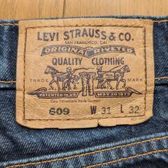 90s Levi's 609 W31/L32 補修済みの画像