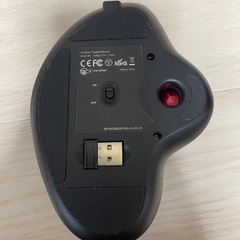 Wireless track ball mouse model M1の画像