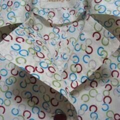 昭和レトロ⑦　春～初夏まで使える　１９６０年代　軽量コート　共布ベルト付きの画像