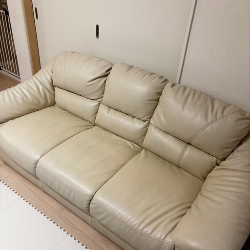 【最終値下げ】ACME Furniture  レザーソファ3人掛け 最高 最終値下げ‼️3人掛けソファ レザー 最終値下げ】ACME Furniture