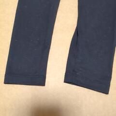 HEATTECH キッズ スパッツ ブラック Sサイズの画像