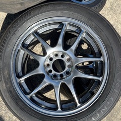 WORK EMOTION KAI タイヤホイールセット　17インチ（話中）　の画像