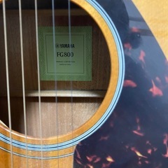 アコースティックギター　YAMAHA FG800
　の画像