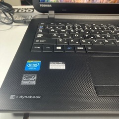 TOSHIBAdayna book Windows11美品の画像