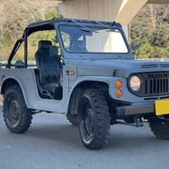 (値下げ )SUZUKI ジムニー オフロード車 グレーSJ10 の画像