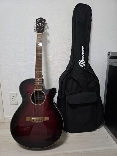 取りに来てくれる方【北谷】Ibanezの エレアコギター