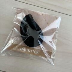 【新品未使用】ハックティックスティック　ファンデーション02 ナチュラルしずく型スポンジ付きの画像