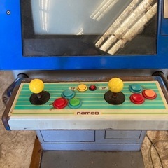 （商談中）昭和レトロ　アーケードゲーム機　ナムコ　チャンピオンベースボール1984年　通電確認　鍵無しの画像