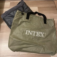 急なお客様に！　INTEX エアーベッド　シングル