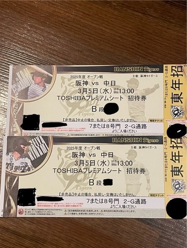 甲子園チケット