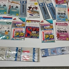 釣具 仕掛け 針 重り など いろいろセット 15の画像