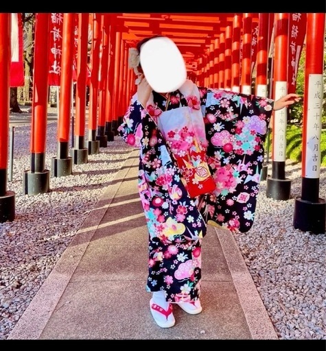 京都花ひめ　七五三　三歳　五歳　ひな祭り　お正月　セット　着物　753