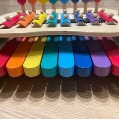 美品 エドインター 子供用 木琴 ピアノの画像