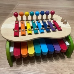 美品 エドインター 子供用 木琴 ピアノの画像