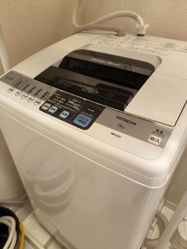 【値引中】日立 6kg 全自動洗濯機 NW-6SY W（2014年製）
