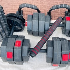 ダンベル両手重さ合計38キロセット画像に有る物全て