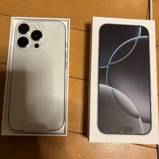 iPhone16PRO MAX256GBホワイト