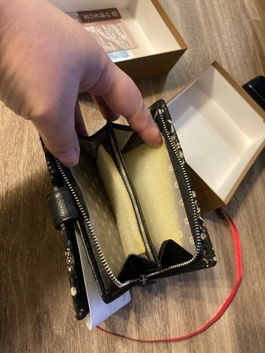 印傅屋鹿皮財布