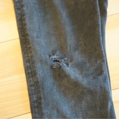ZARA ダークグレー スキニージーンズ EUR38の画像