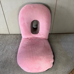 【553】ピンク リクライニング　座椅子
