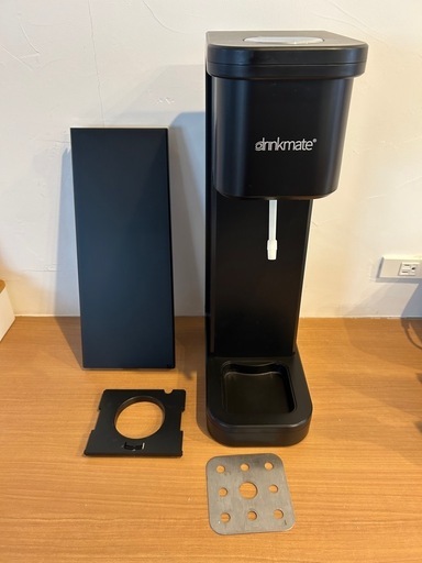 【未使用】drinkmate DRM1004 BLACK 水専用 炭酸メーカー dショッピング |ドリンクメイト マグナムスマート(水専用モデル