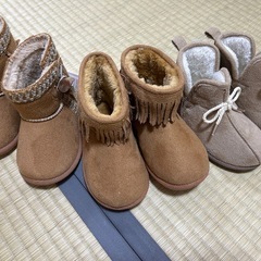 最終お値下げ🌼新品🌼15センチ 16センチムートンブーツ