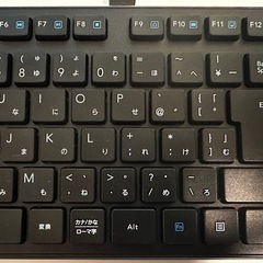 エレコム ワイヤレスキーボード　TK-FDM110TXBKの画像