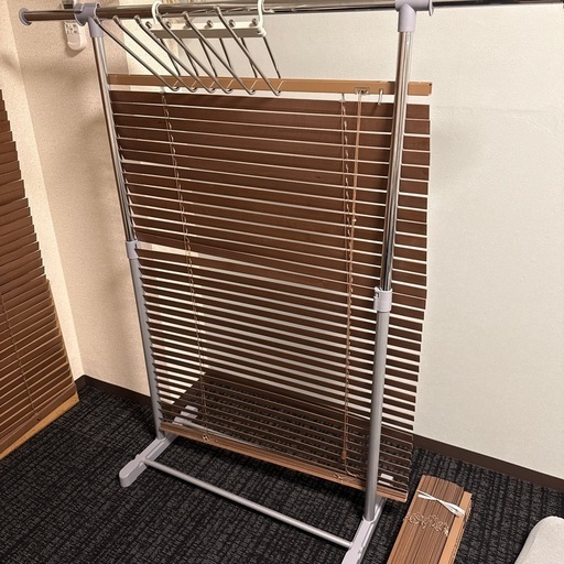 ニトリ　木製ブラインド