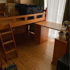 秘密基地が作れるデスク&ベッド 秘密基地が作れるデスク&ベッド