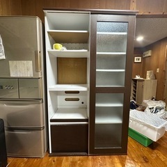 【値下げ】食器棚　　2/26迄に引き取り　