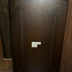 ダイニングテーブル 椅子2脚の画像