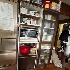 【値下げ】食器棚　　2/26迄に引き取り　の画像