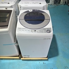 【🌟静音設計🌟】シャープ 全自動洗濯機 ES-GV8C-Sの画像