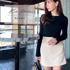 KOBE LETTUCE ミニスカート 白   M 岡部あゆみさん