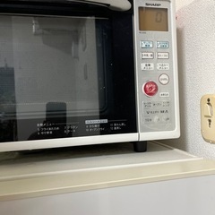 【差し上げます】　シャープ　電子レンジの画像