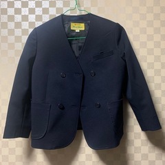カンコー小学生上着130センチタフウォッシュ　ベスト赤白帽子付き