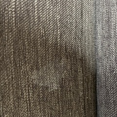 L字ソファ　ニトリ　ブラウン　の画像