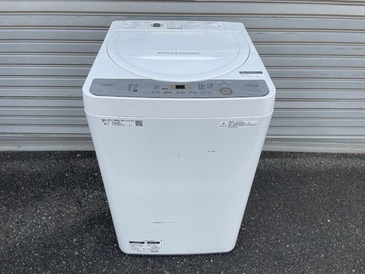SHARP 2019年 5.5kg 全自動洗濯機