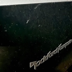 車用　Rockford Fosgateのmmサブウーファーとサー...